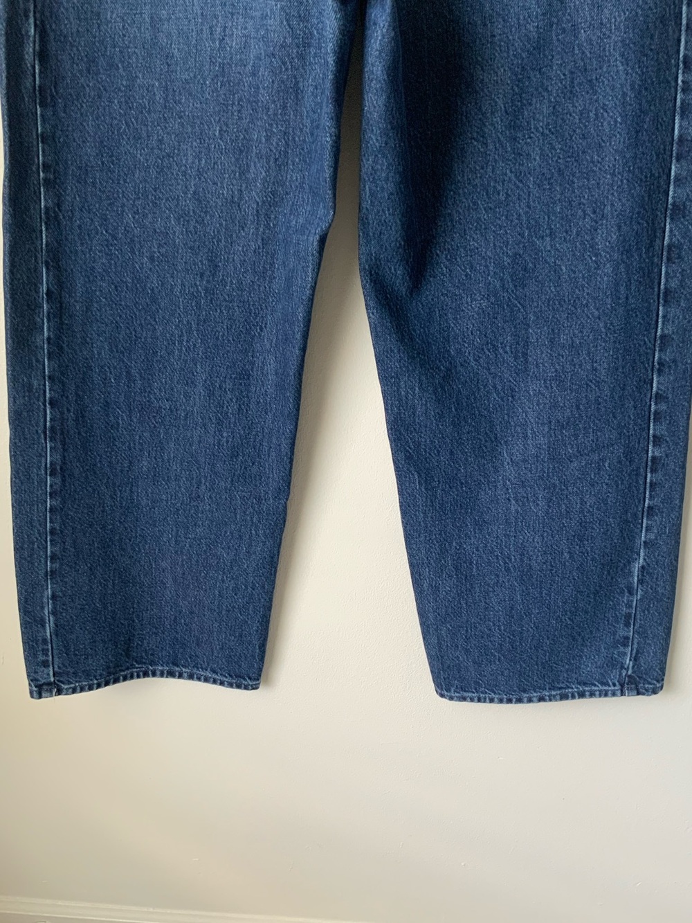 MOTHER SUPERIOR Jeans Half-Pipe Ankle Did You Bring Me Anything Blue Size 28 - Picture 7 of 13